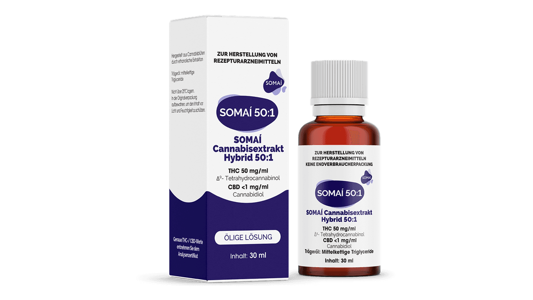 SOMAI Cannabisextrakt Hybrid 50:1