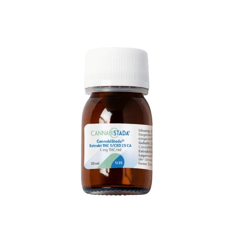 CannabiStada Extrakt THC 1/CBD 25