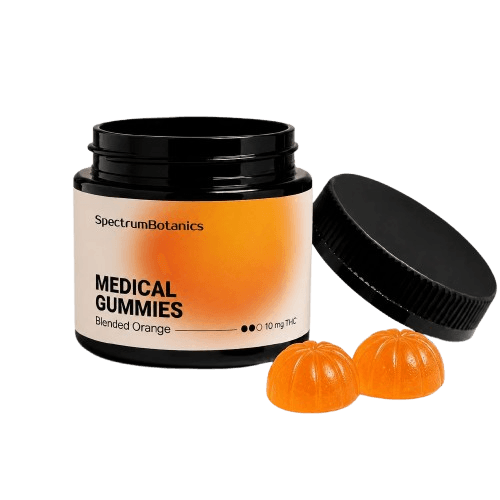 THC Gummies Orange 10mg THC – SpectrumBotanics - 10 St.
