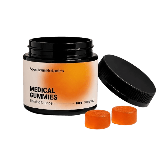 THC Gummies Orange 20mg THC – SpectrumBotanics - 10 St.